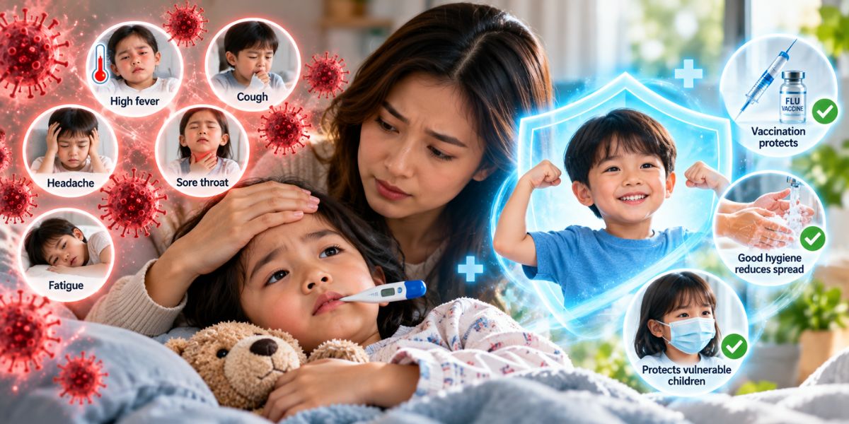 Why Influenza Is Dangerous for Children: Symptoms, Complications, and Prevention Every Parent Should Know